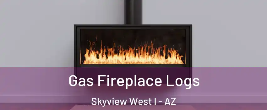 Gas Fireplace Logs Skyview West I - AZ