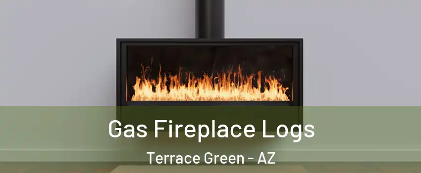 Gas Fireplace Logs Terrace Green - AZ