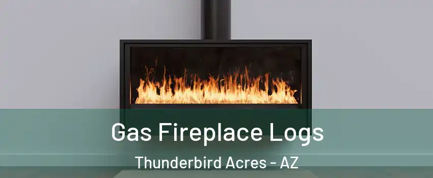 Gas Fireplace Logs Thunderbird Acres - AZ