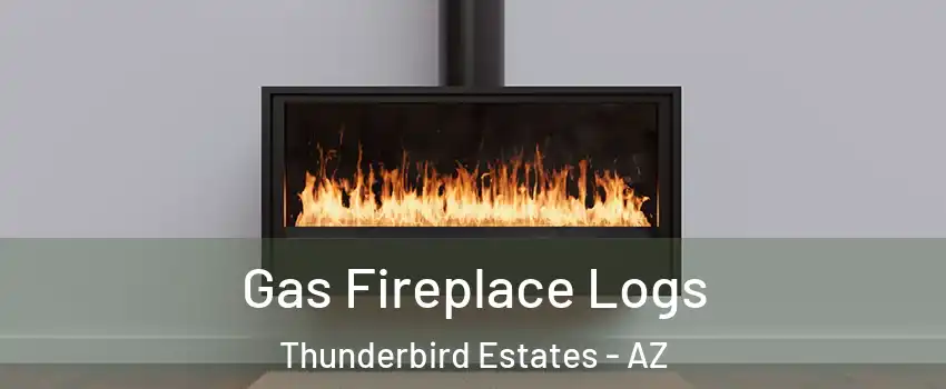 Gas Fireplace Logs Thunderbird Estates - AZ