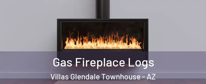 Gas Fireplace Logs Villas Glendale Townhouse - AZ