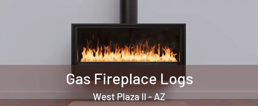 Gas Fireplace Logs West Plaza II - AZ