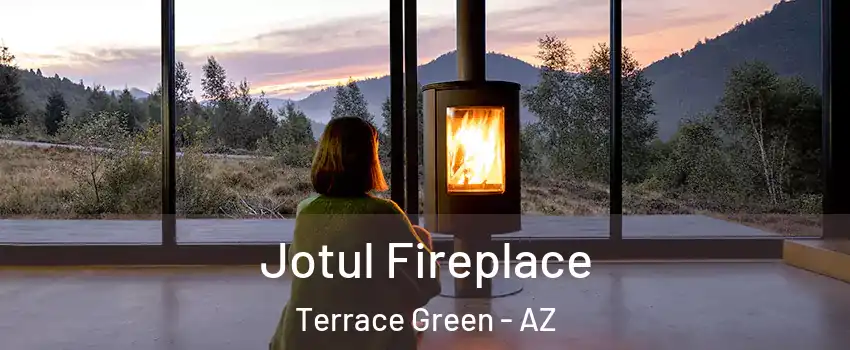 Jotul Fireplace Terrace Green - AZ