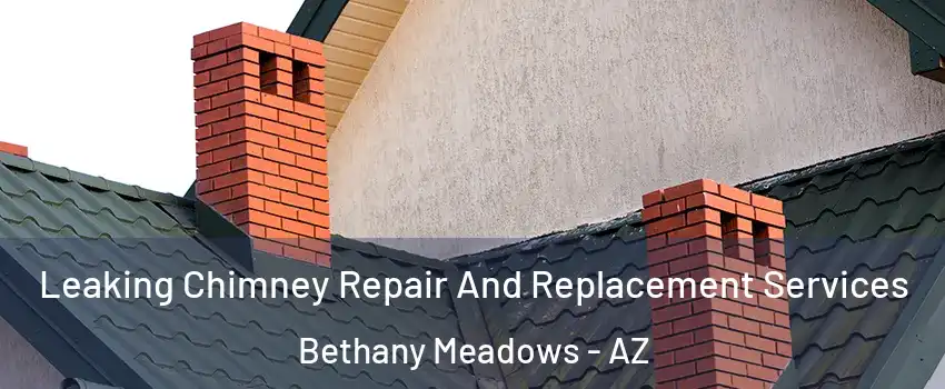 Leaking Chimney Repair And Replacement Services Bethany Meadows - AZ