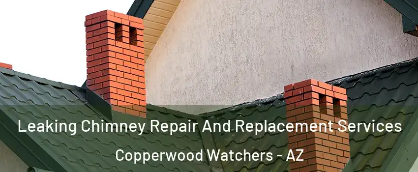 Leaking Chimney Repair And Replacement Services Copperwood Watchers - AZ