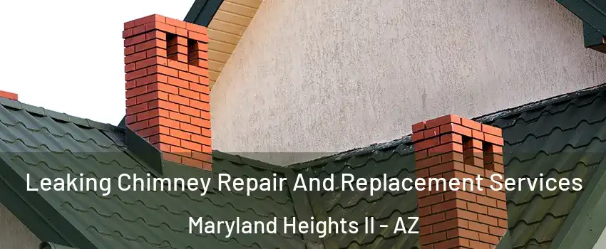 Leaking Chimney Repair And Replacement Services Maryland Heights II - AZ