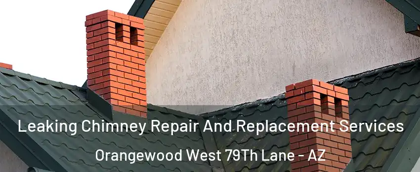 Leaking Chimney Repair And Replacement Services Orangewood West 79Th Lane - AZ