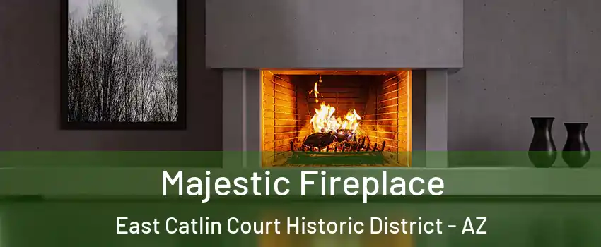 Majestic Fireplace East Catlin Court Historic District - AZ
