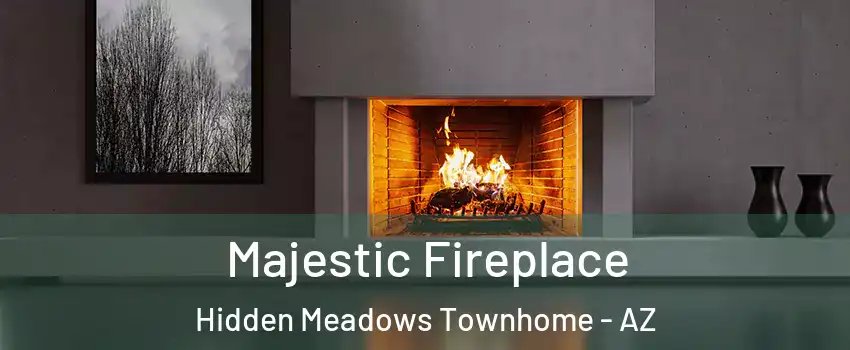 Majestic Fireplace Hidden Meadows Townhome - AZ