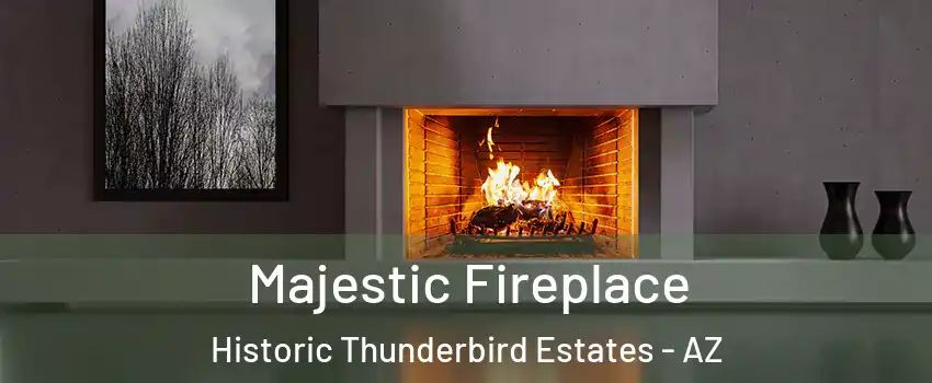 Majestic Fireplace Historic Thunderbird Estates - AZ