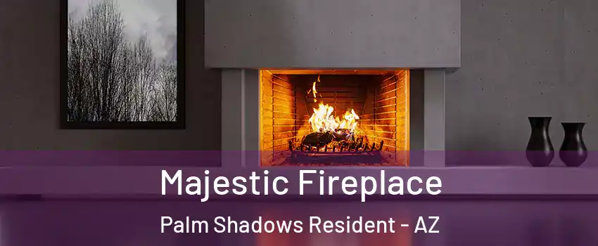 Majestic Fireplace Palm Shadows Resident - AZ