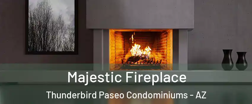 Majestic Fireplace Thunderbird Paseo Condominiums - AZ