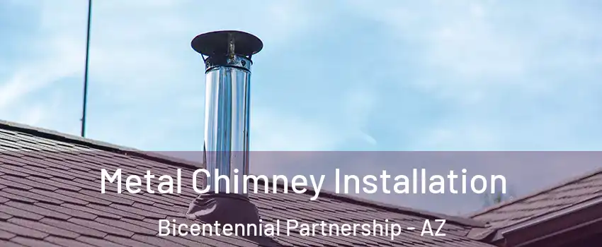 Metal Chimney Installation Bicentennial Partnership - AZ
