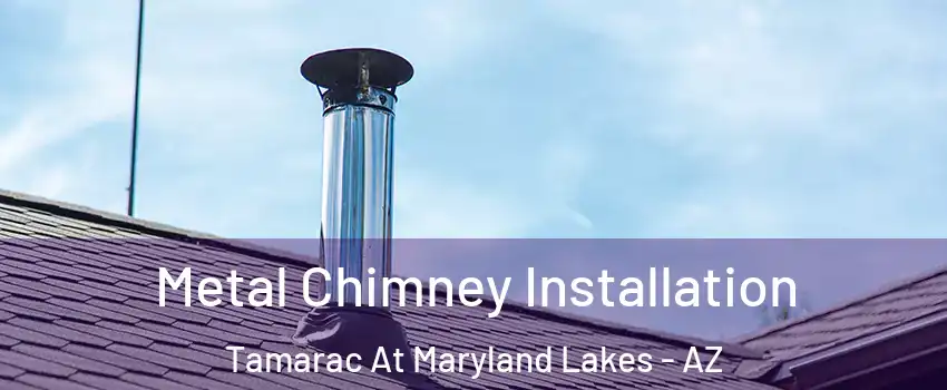 Metal Chimney Installation Tamarac At Maryland Lakes - AZ