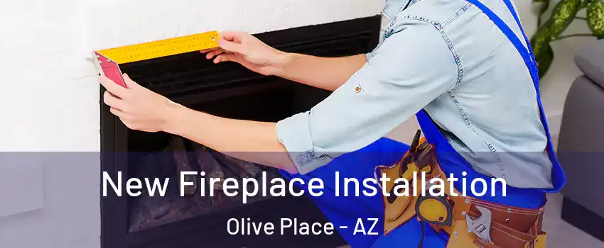 New Fireplace Installation Olive Place - AZ