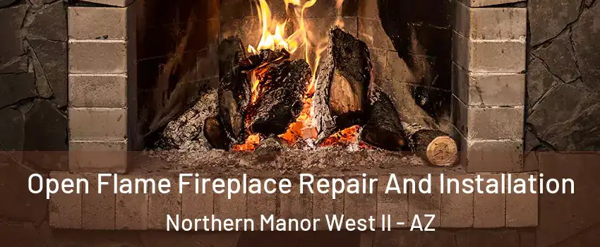 Open Flame Fireplace Repair And Installation Northern Manor West II - AZ