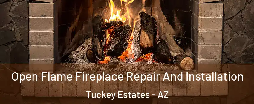 Open Flame Fireplace Repair And Installation Tuckey Estates - AZ