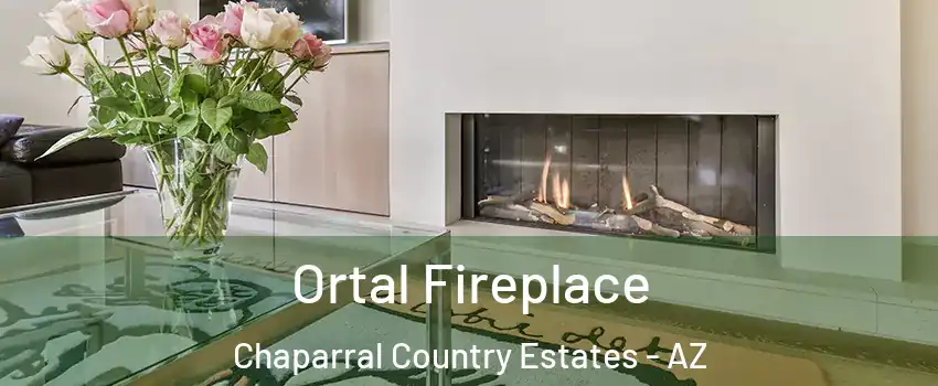 Ortal Fireplace Chaparral Country Estates - AZ
