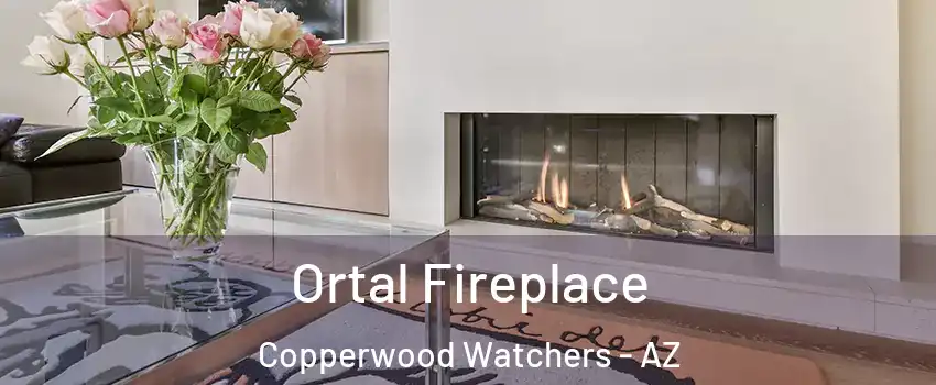 Ortal Fireplace Copperwood Watchers - AZ