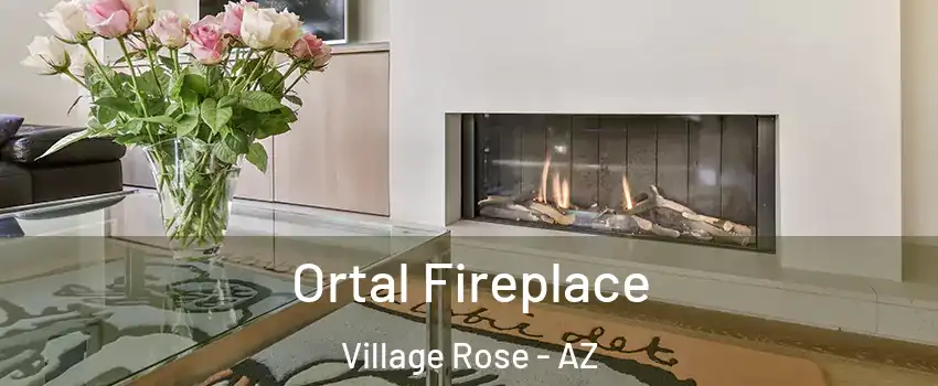 Ortal Fireplace Village Rose - AZ