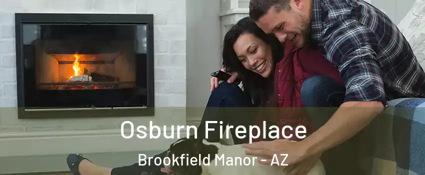 Osburn Fireplace Brookfield Manor - AZ