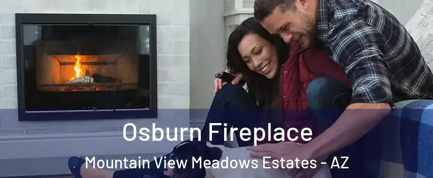 Osburn Fireplace Mountain View Meadows Estates - AZ
