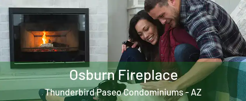 Osburn Fireplace Thunderbird Paseo Condominiums - AZ