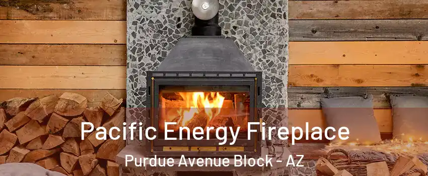 Pacific Energy Fireplace Purdue Avenue Block - AZ