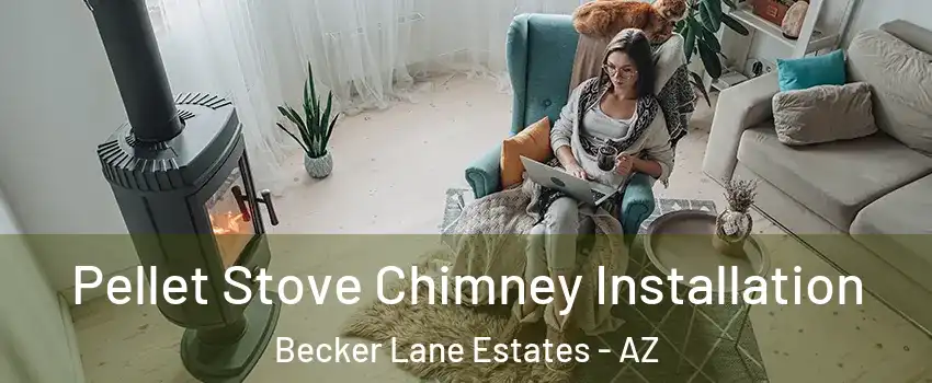 Pellet Stove Chimney Installation Becker Lane Estates - AZ