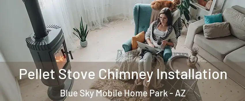 Pellet Stove Chimney Installation Blue Sky Mobile Home Park - AZ