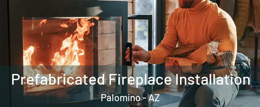 Prefabricated Fireplace Installation Palomino - AZ