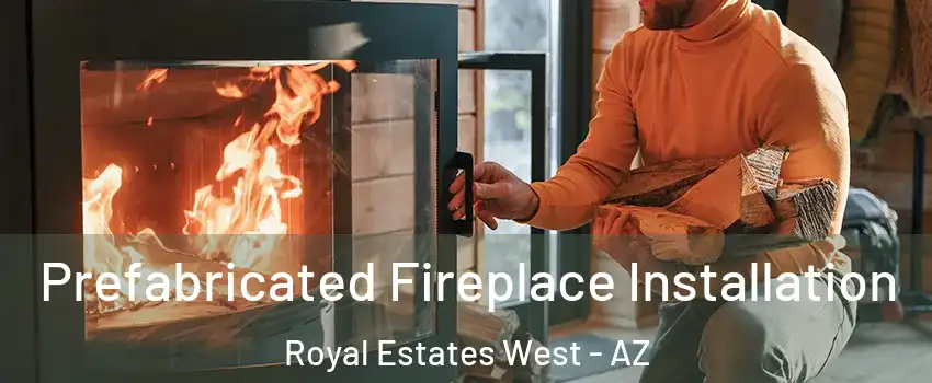 Prefabricated Fireplace Installation Royal Estates West - AZ
