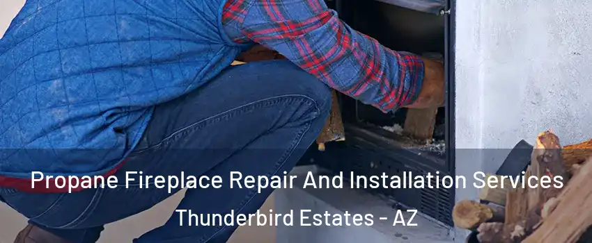 Propane Fireplace Repair And Installation Services Thunderbird Estates - AZ