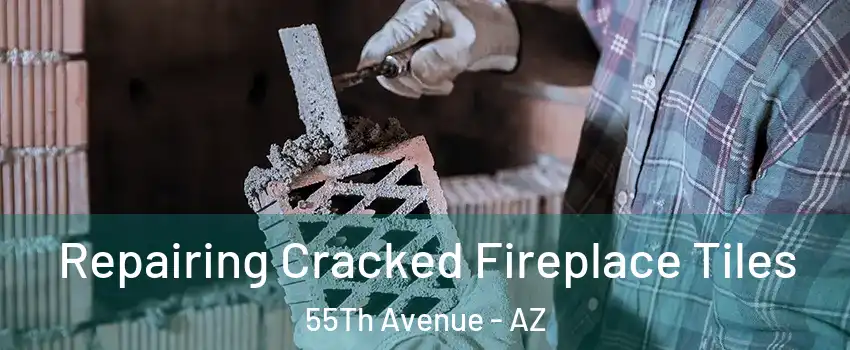 Repairing Cracked Fireplace Tiles 55Th Avenue - AZ