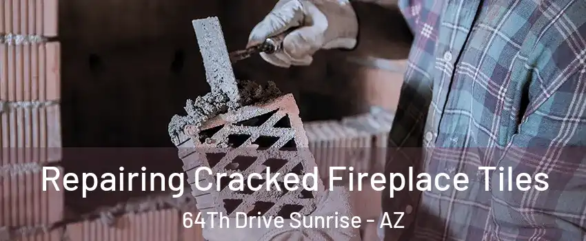 Repairing Cracked Fireplace Tiles 64Th Drive Sunrise - AZ