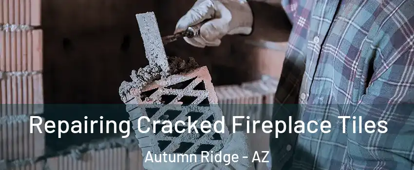 Repairing Cracked Fireplace Tiles Autumn Ridge - AZ