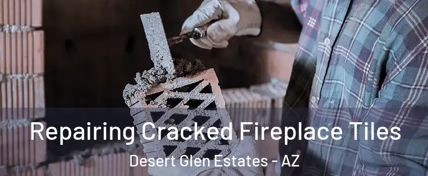 Repairing Cracked Fireplace Tiles Desert Glen Estates - AZ