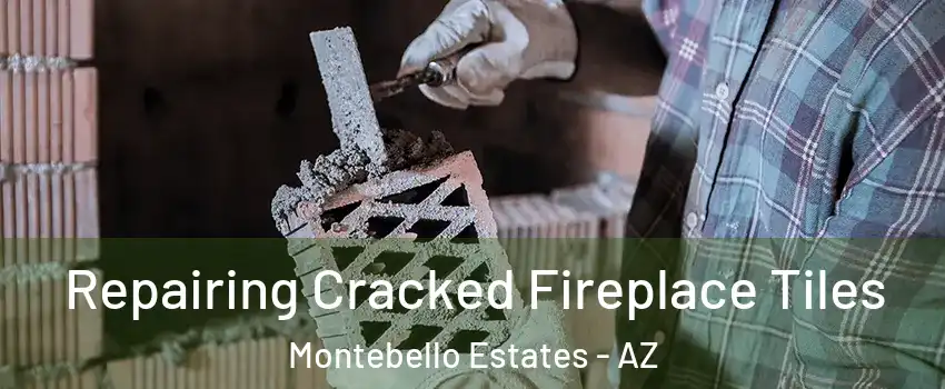 Repairing Cracked Fireplace Tiles Montebello Estates - AZ