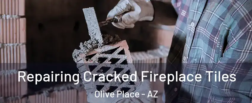 Repairing Cracked Fireplace Tiles Olive Place - AZ