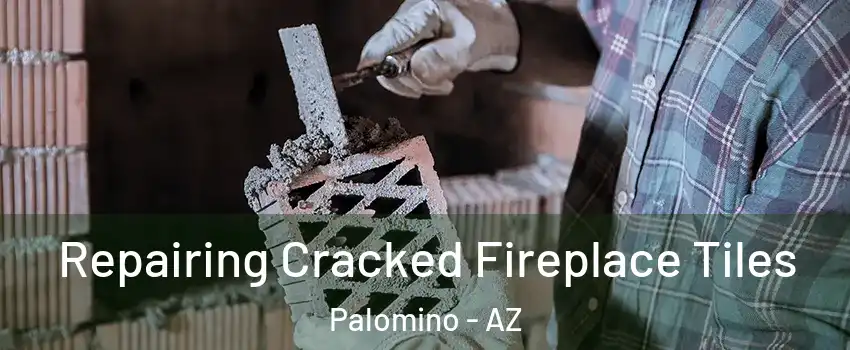 Repairing Cracked Fireplace Tiles Palomino - AZ