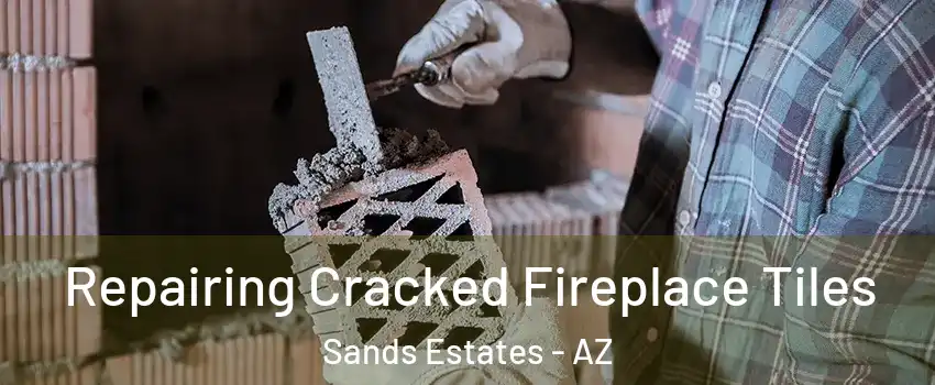 Repairing Cracked Fireplace Tiles Sands Estates - AZ
