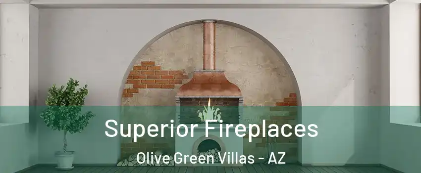 Superior Fireplaces Olive Green Villas - AZ
