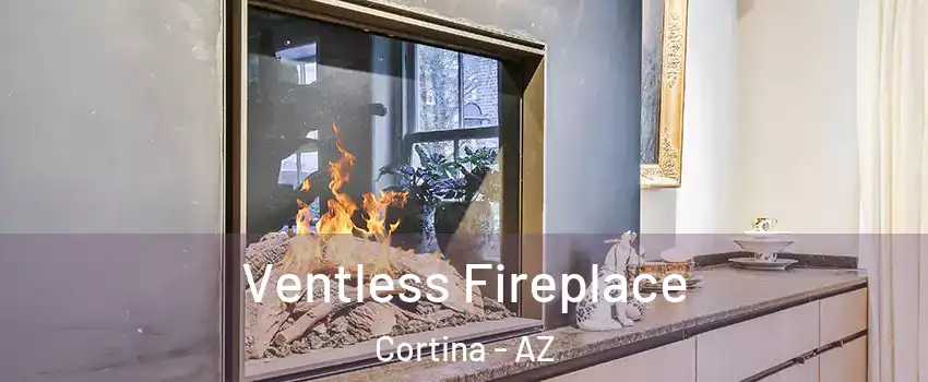 Ventless Fireplace Cortina - AZ