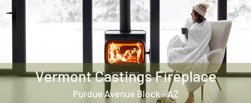 Vermont Castings Fireplace Purdue Avenue Block - AZ
