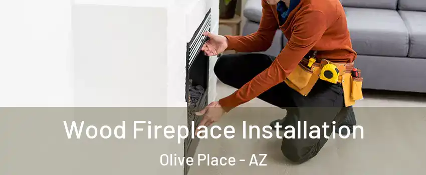 Wood Fireplace Installation Olive Place - AZ
